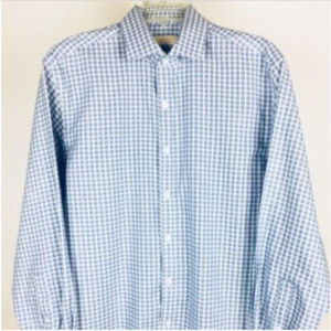 Michael Kors Men's Shirt Blue White 16.5 - 32-33